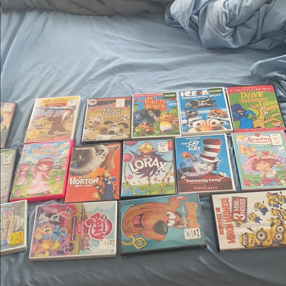 Kids DVD movies.